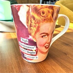 Anne Taintor High Maintenance Mug